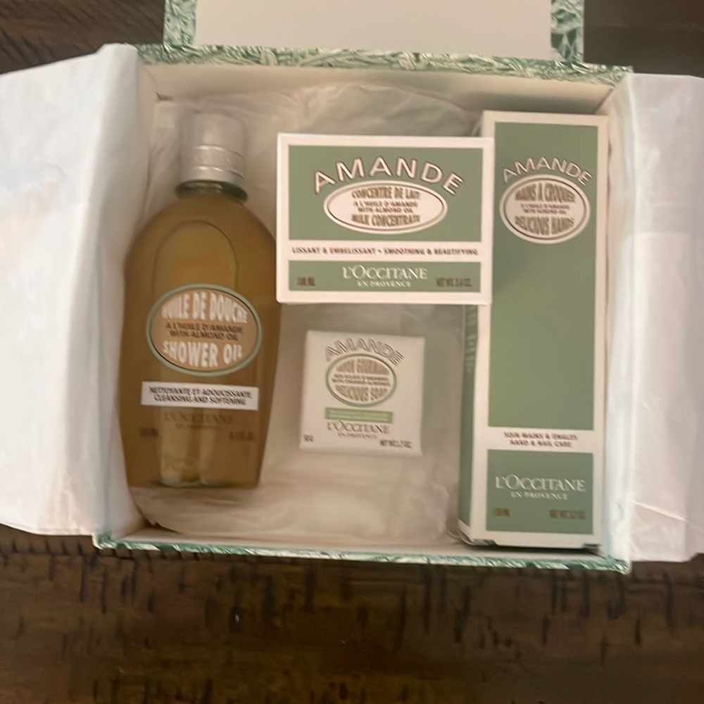 New L’OCCITANE, Shower oil, Milk concentrate, soap and Hand/nail care